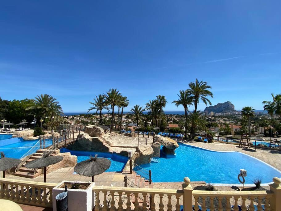 Flamingo Apartment - Imperial Park - Sea View, 6 Pools, Terrace Calpe Luaran gambar