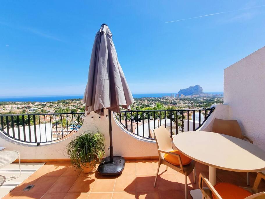 Flamingo Apartment - Imperial Park - Sea View, 6 Pools, Terrace Calpe Luaran gambar