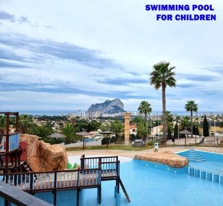 Flamingo Apartment - Imperial Park - Sea View, 6 Pools, Terrace Calpe Luaran gambar