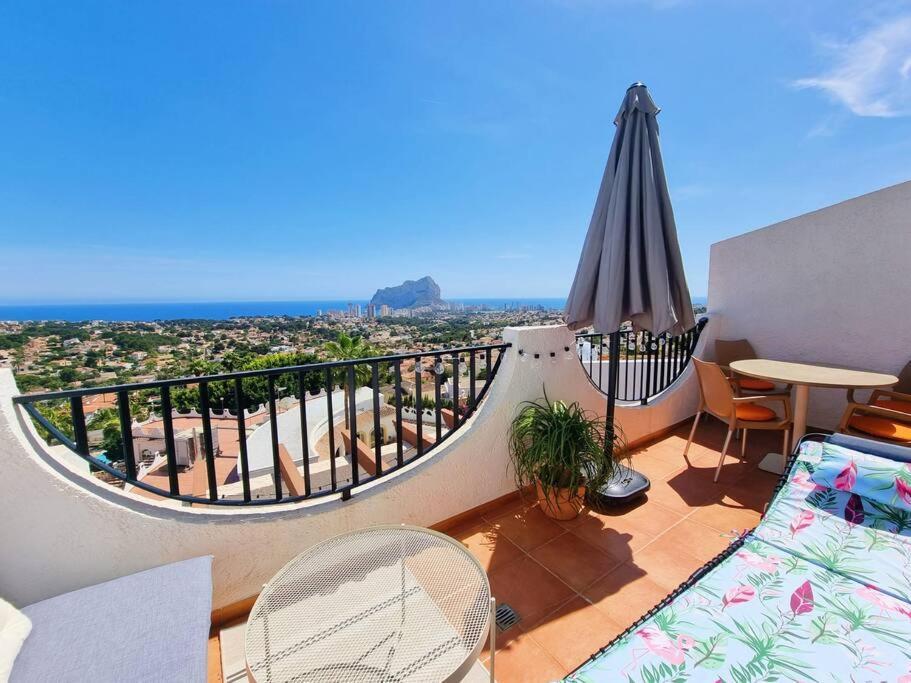 Flamingo Apartment - Imperial Park - Sea View, 6 Pools, Terrace Calpe Luaran gambar